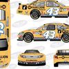 Yellow Checkered Taxi NASCAR Debuts At Race Sunday